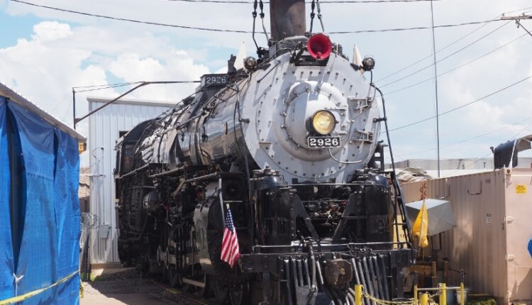 Atchison, Topeka, Santa Fe 2926 almost ready to ride
