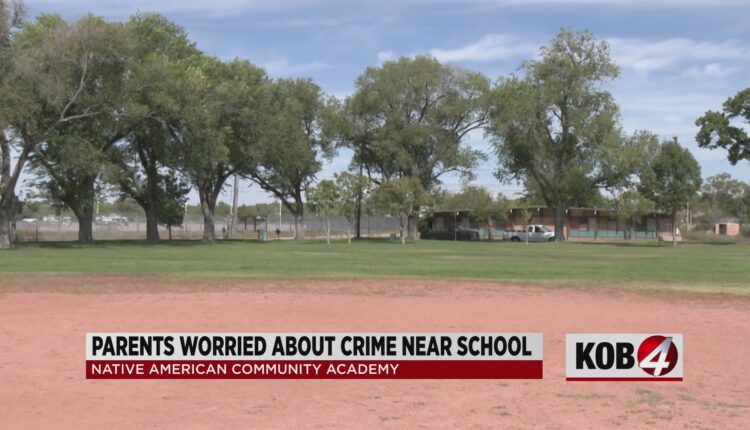 Parent voices concern over park neighboring Albuquerque charter school
