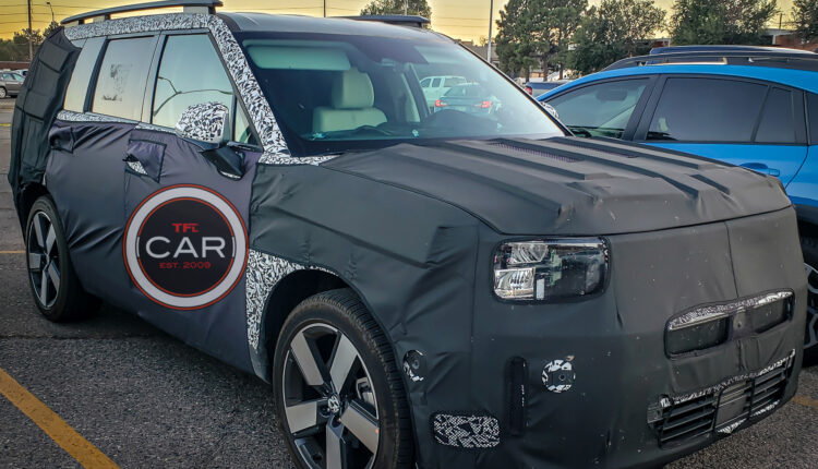 A Retraction and Correction: We're Looking at the Next-Gen Hyundai *Santa Fe* Here, NOT the Ioniq 7