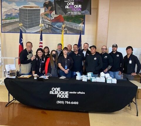 City of Albuquerque, volunteers team up to help seniors prepare homes for winter
