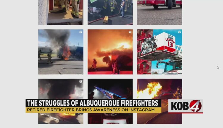 Retired Albuquerque firefighter brings awareness on Instagram
