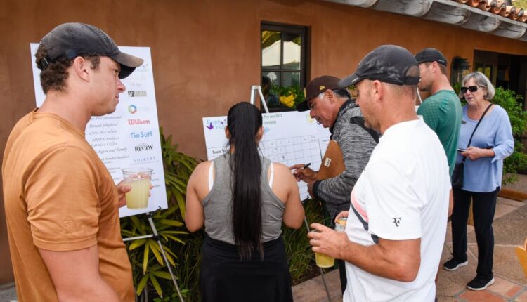 Tournament raises funds for Sean Eduardo Sanchez (SES) Tennis Center
