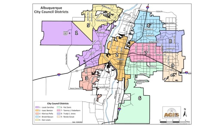New Albuquerque City Council district boundaries take effect
