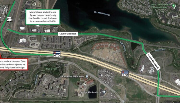 Santa Fe and C-470 construction begins Wednesday | News