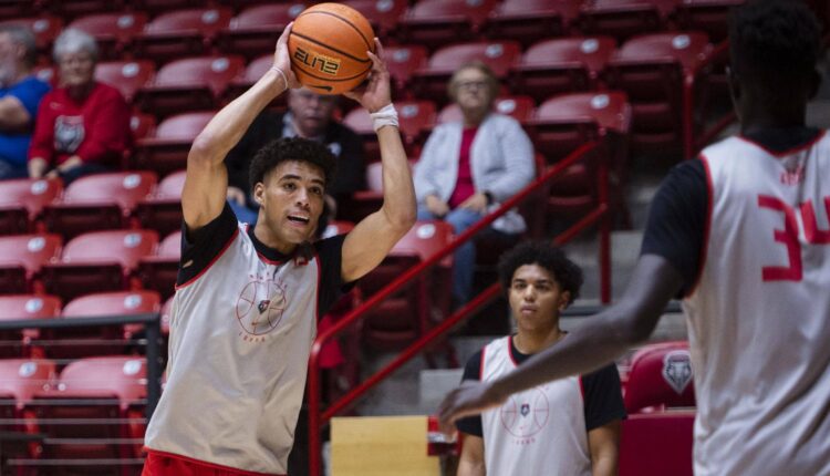 Lobo hoops: Bigger, stronger Johnson vows to be more assertive
