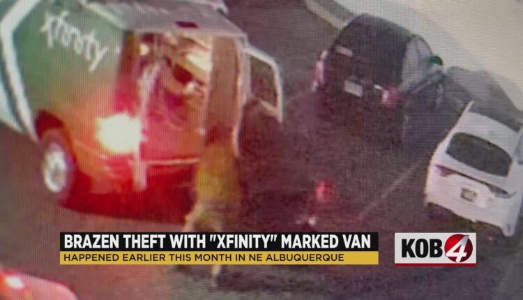 Scooter, Comcast Xfinity van stolen in NE Albuquerque
