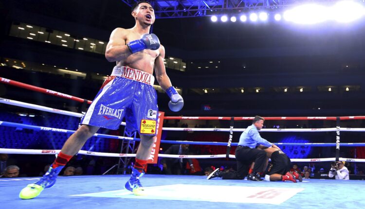 Boxing: Mendoza leaps (on short notice) at opportunity

