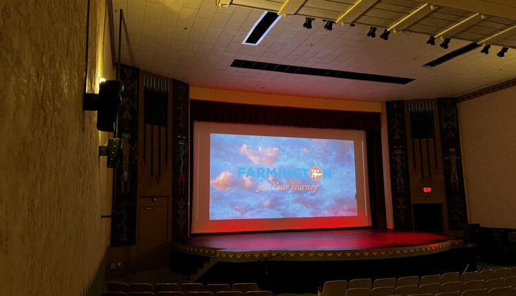Severtson Screens is proud to announce that CES+ has installed a 28ft. x 15.2ft screen at the Totah Theater, Farmington, New Mexico