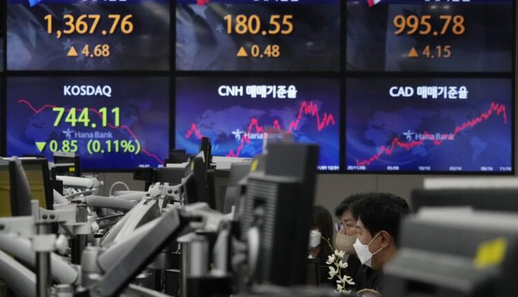 Markets mixed on jitters after missile lands in Poland
