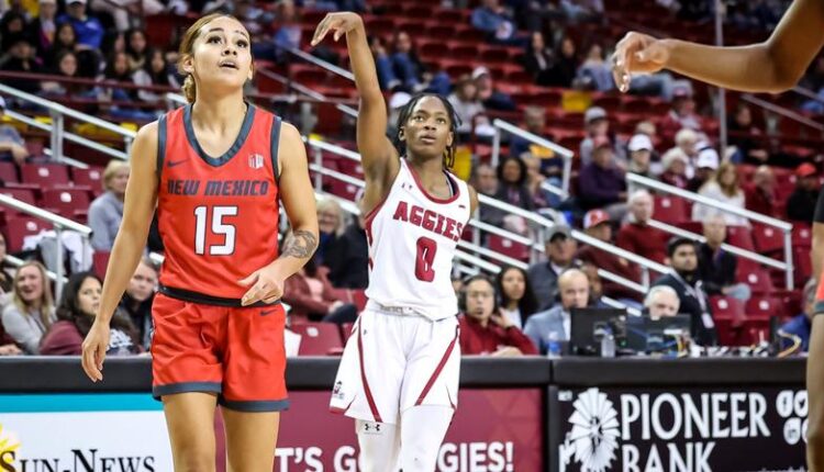 Aggie's Pull Off OT Win Against the Lobos in Las Cruces
