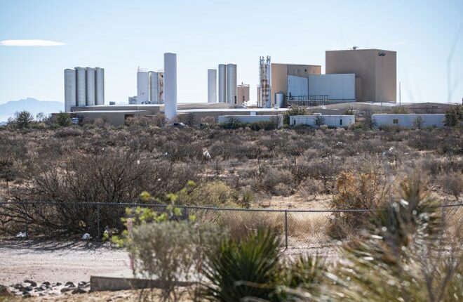 Saputo dairy factory is pictured in Las Cruces on Friday, Jan. 14, 2022.