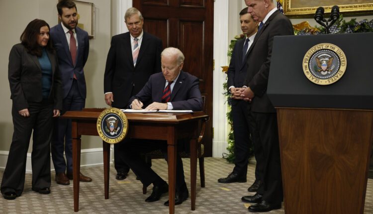 Biden signs bill that staves off railroad workers strike