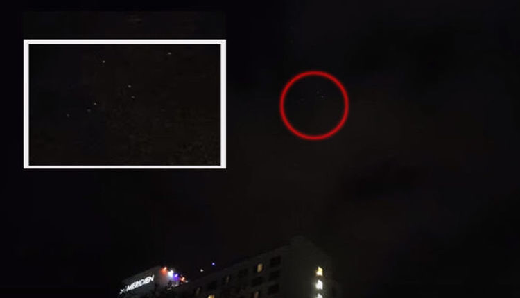  Video shows UFOs caught on camera over Charlotte, North Carolina |  Weird |  news
