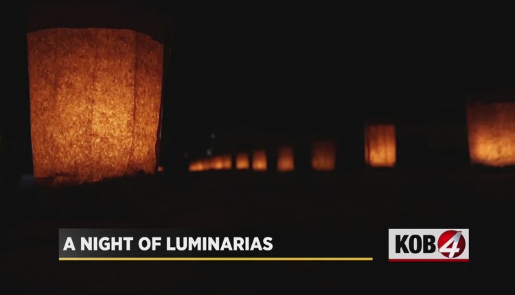 Hundreds enjoy ABQ Ride's 57th Albuquerque Luminaria Tour
