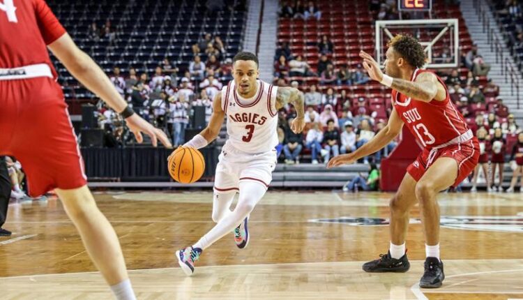 Aggie's Return to the Pan Am Center for First Home Game of the New Year
