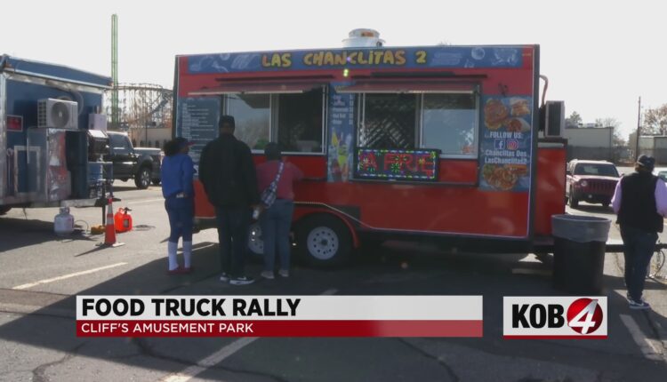 Local foodies and vendors show up for Food Truck Rally in Albuquerque

