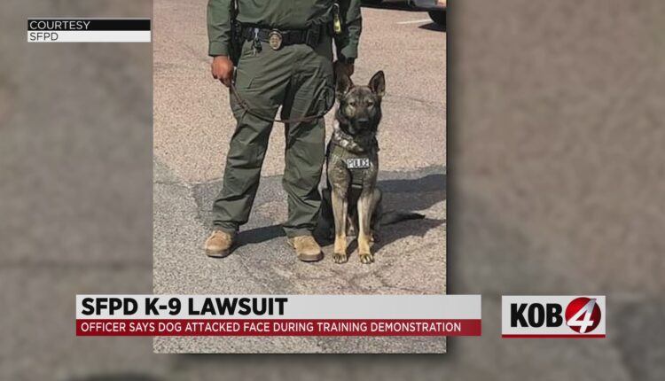 Lawsuit alleges K-9 attacked Santa Fe police officer during training demonstration 