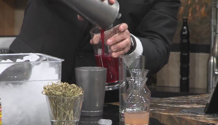 The Botanic Bar offers mocktails specials, inside the Sawmill Market
