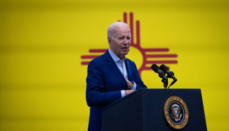 During visit to NM, locals demand President Biden phase out fossil fuels