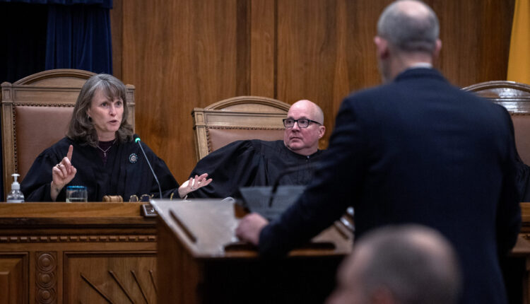 Removing unhoused people from tent camps in Albuquerque argued before N.M. Supreme Court