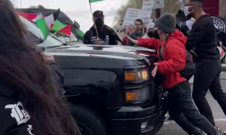 Driver who accelerated into a demonstration identified as 2018 candidate for NM governor • Source New Mexico